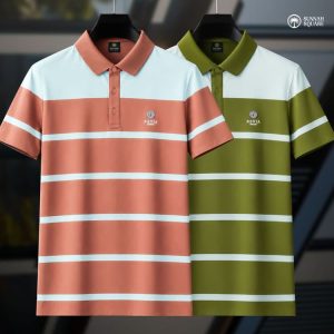 2pcs Premium China Icon Polo - (sweet, Sea-green)